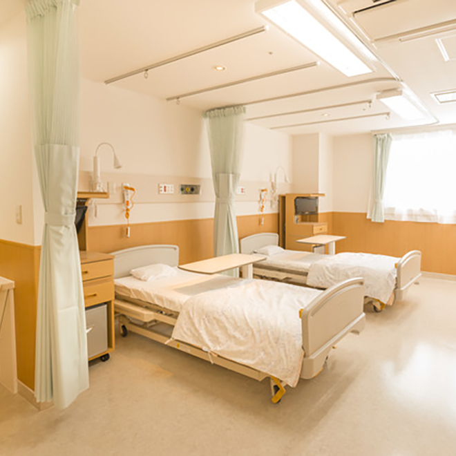設置例:各医療施設・療養施設